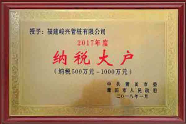 纳税大户
